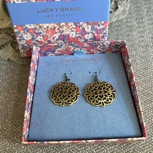 Lucky Brand Gold Earrings